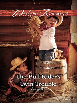 cover image of The Bull Rider's Twin Trouble